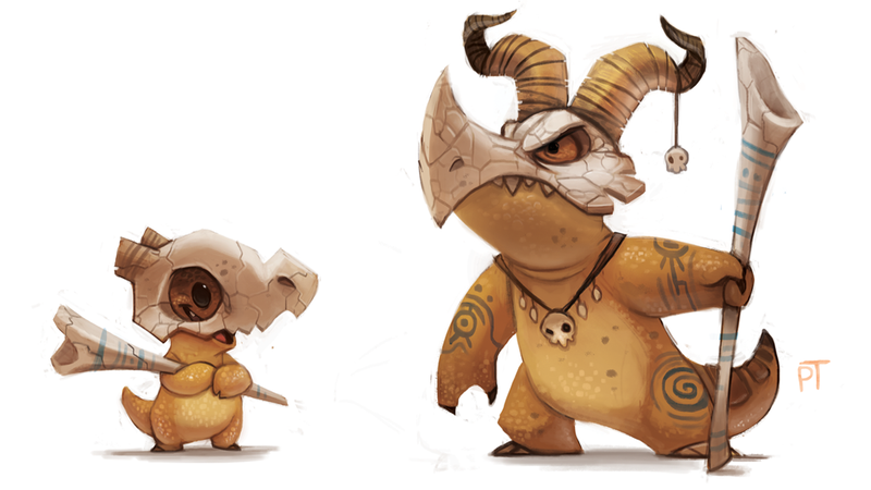 Illustration for article titled That Onix is gonna give me nightmares, and other Pokemon fan-art